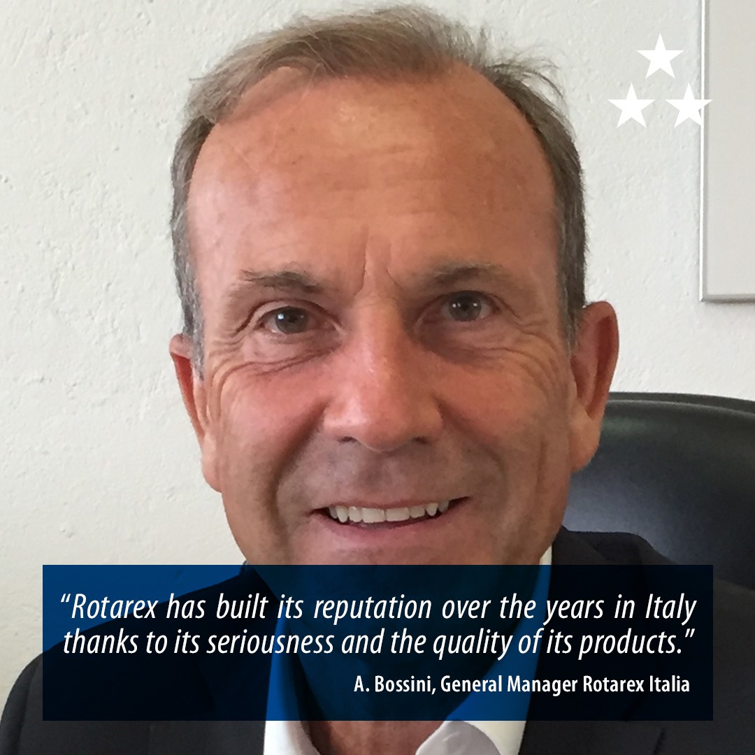 Interview with Alberto Bossini, General Director Rotarex Italia