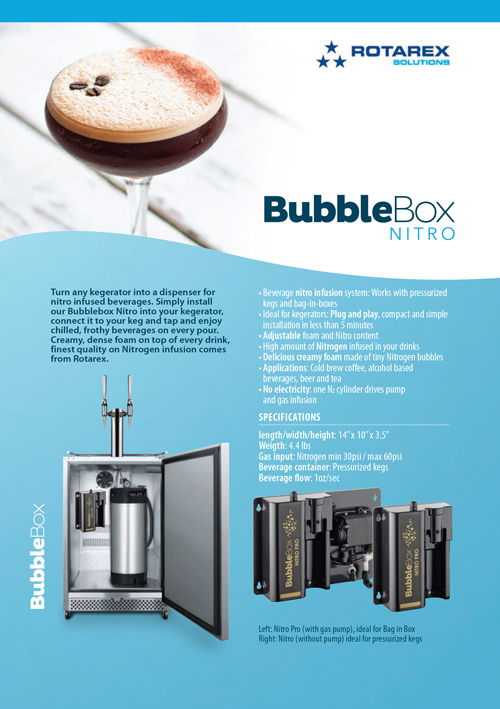 BubbleBox NITRO PRO Flyer