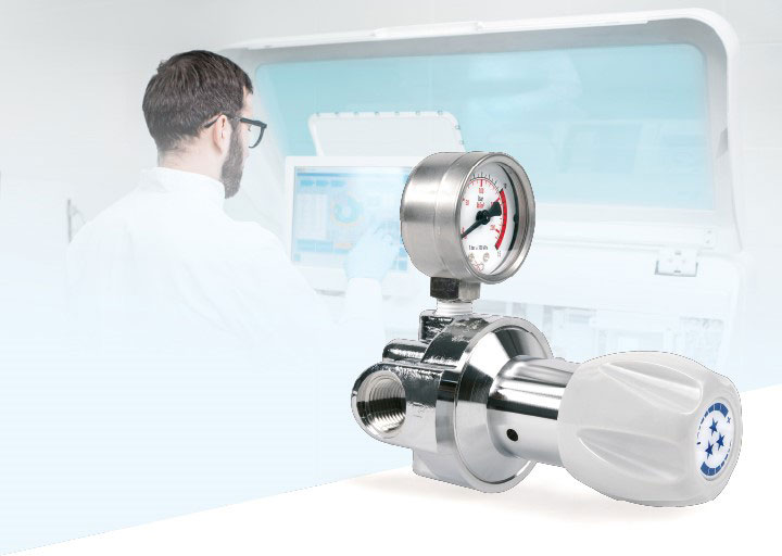 Gas low pressure regulator