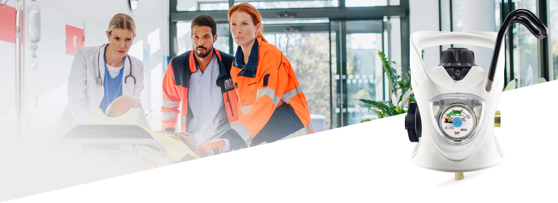 Medical Gas Valves with Integrated Pressure Regulator Medical Gas Valves with Integrated Pressure Regulator