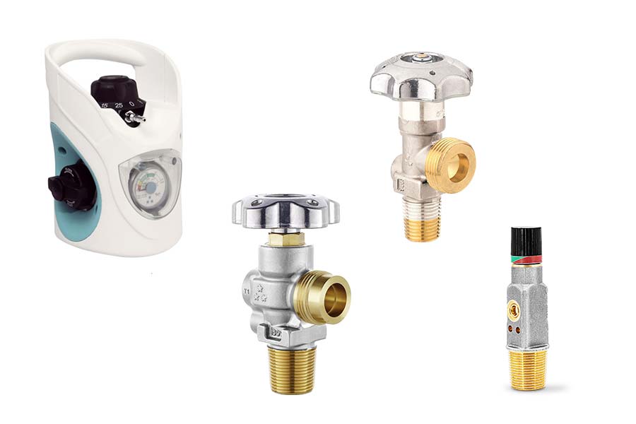 Main Types of Medical Gas Cylinder Valves