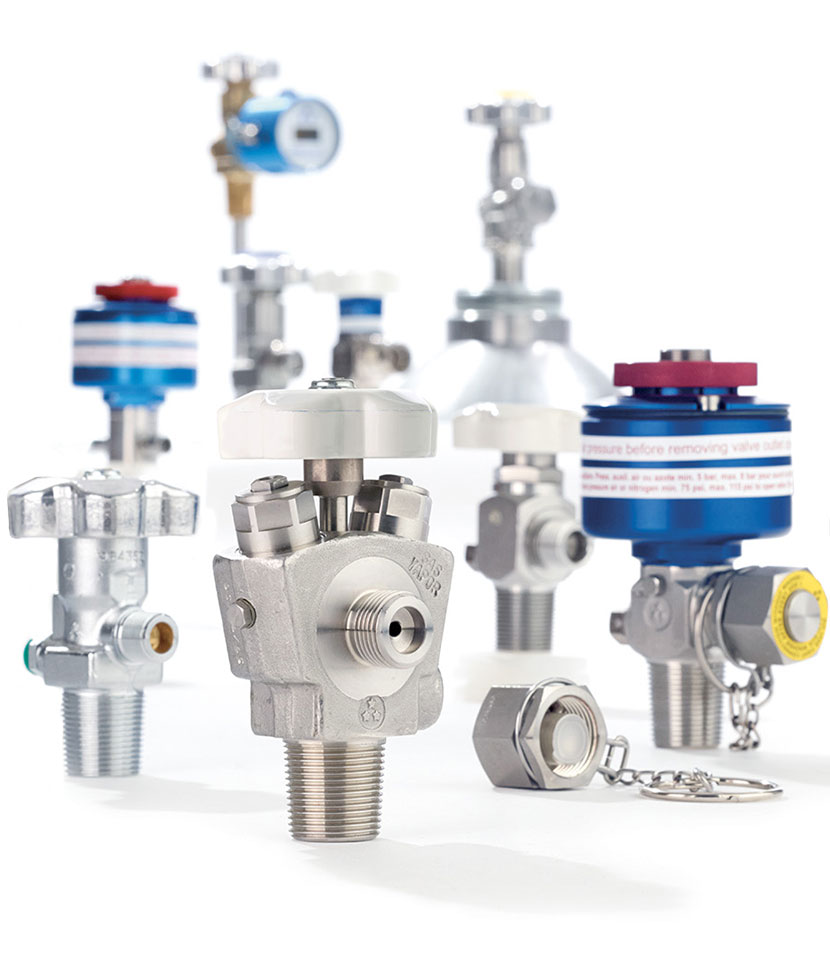 WORLD LEADING CYLINDER VALVES FOR HIGH & ULTRA HIGH PURITY GASES