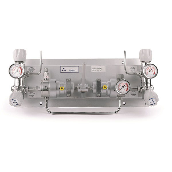 Diaphragm single stage automatic switchover board with manual reset - TDI Specyl