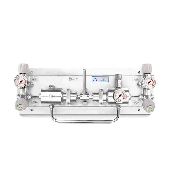 Diaphragm switchover board with balanced valve for food industry – CEN200 F