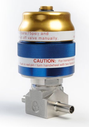Tied diaphragm line valve for UHP gas processes