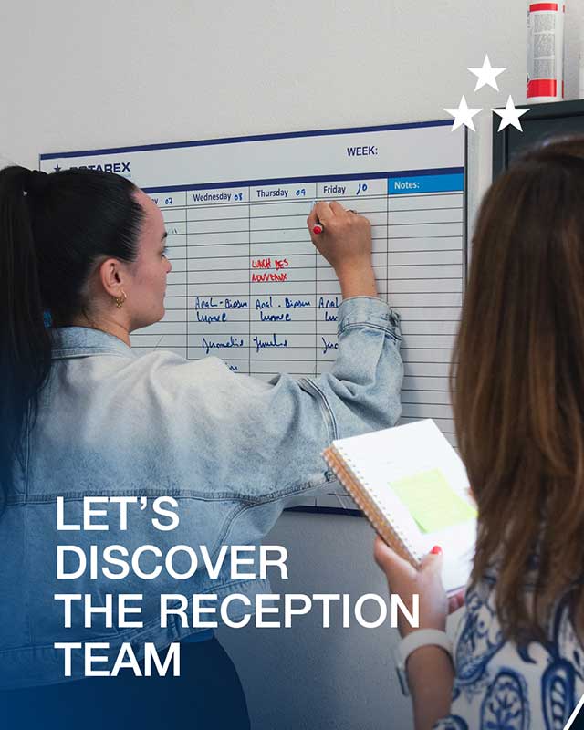 Get to know the Reception Team at Rotarex