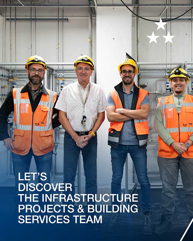 Get to know the Infrastructure Projects & Building Services Team