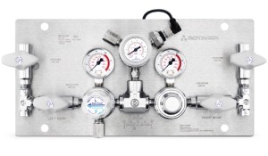 Specialty gas switchover board