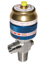 High pressure / High flow cylinder valve